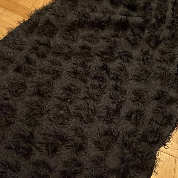 H&M Black Feather Dotted Pants - Picture 2 of 3